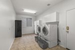 Laundry for guest convenience 